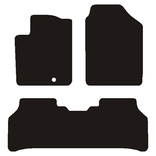 Velour Måtter Hyundai Inster 2025 -