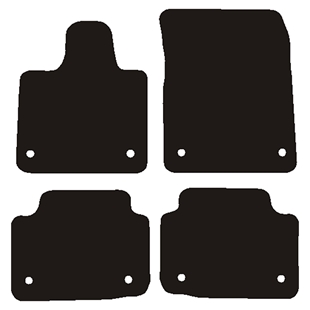 Velour måtter Jaguar I-PACE 2018-