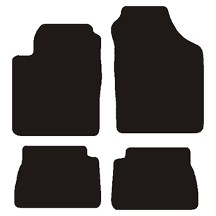 Velour måtter Kia Picanto 2004-2008