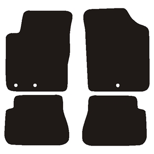 Velour måtter Kia Picanto 2008-05/2011