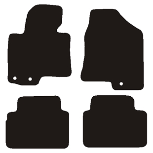 Velour måtter Kia Sportage III 2010-