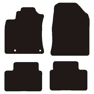 Velour måtter Cee'd 5drs 2018-