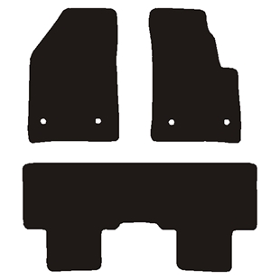 Velour måtter Maxus Euniq6 2019-