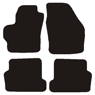 Velour måtter Mazda 3 2003-2009