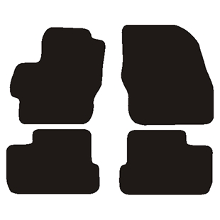 Velour måtter Mazda 3 2009-12/2013