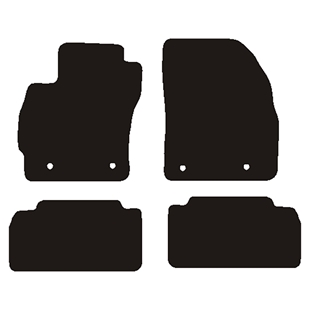 Velour måtter Mazda 5 5P 2005-2011