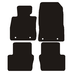 Velour måtter Mazda 2 2015-