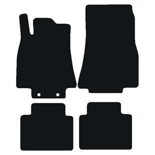 Velour måtter Mercedes B-klasse w245 2005-12