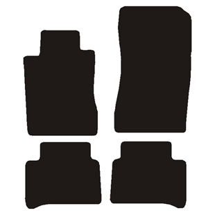 Velour måtter Mercedes CLS500 w219