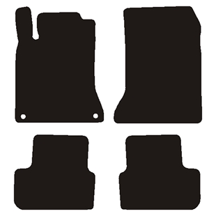Velour måtter Mercedes GLA X156 12/2013-