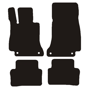 Velour måtter Mercedes E-klasse W213 S213 2017-