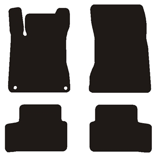 Velour måtter Mercedes GLA H247 2020-