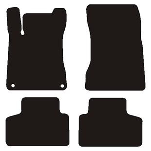 Velourmåtter Mercedes GLB SUV X247 2019-