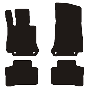 Velour måtter Mercedes-Benz EQC N293 SUV 2019-