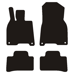 Velour Måtter Mercedes EQE (V295) 2022-