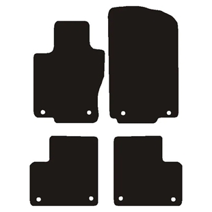 Velourmåtter Mercedes GLE (W166) 2015-2019