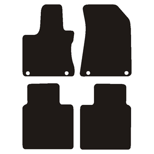 Velourmåtter MG HS II SUV 2024-