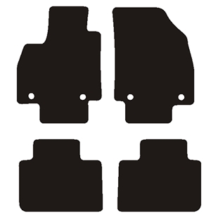 Velour Måtter MG ZS Hybrid+ 2024-