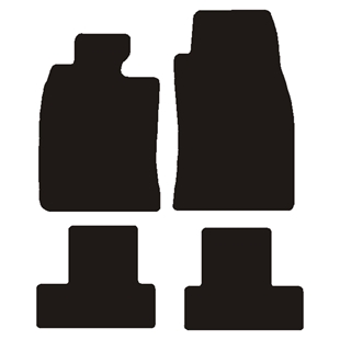 Velour måtter MINI One/Cooper 2001-2013