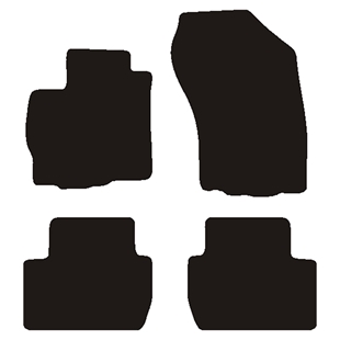 Velour måtter Mitsubishi Outlander 5P 04/2007-