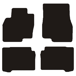 Velour måtter Mitsubishi Grandis 6pers 2004-