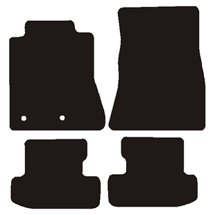 Velourmåtter Mustang GT 2016-