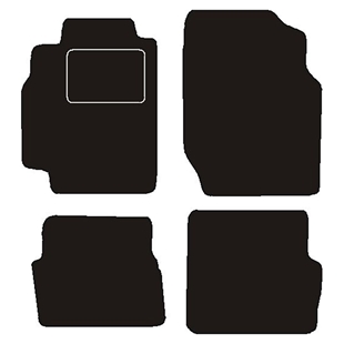 Velour måtter Nissan Almera N16 5drs 2000-