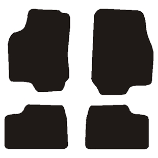 Velour måtter Opel Astra G 1998-2004