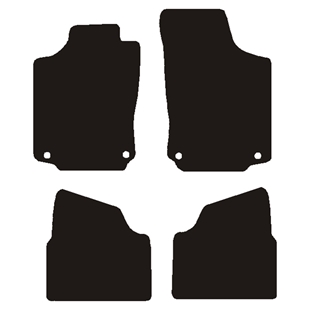 Velour måtter Opel Corsa C 2000-2002