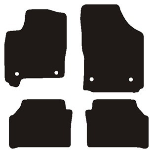 Velour måtter Opel Meriva A 2004-2010