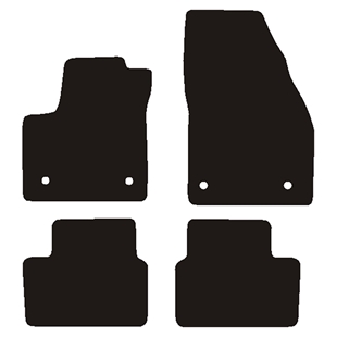 Velour måtter Opel Meriva B 2010-