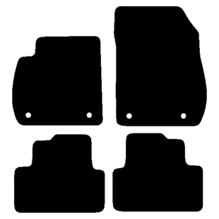 Velour måtter Opel Zafira C 2012-