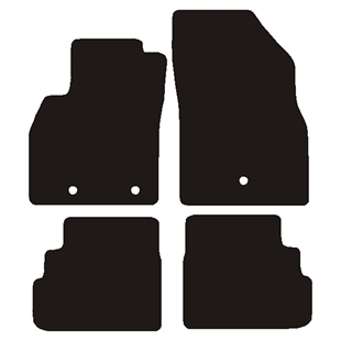 Velour måtter Opel Karl 2015-2019