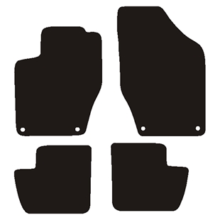 Velour måtter Peugeot 308 5drs & SW 2007-