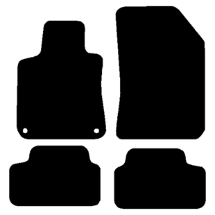 Velour måtter Peugeot 308 2013-2019