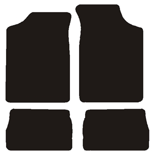 Velour måtter Peugeot 106 1991-2003