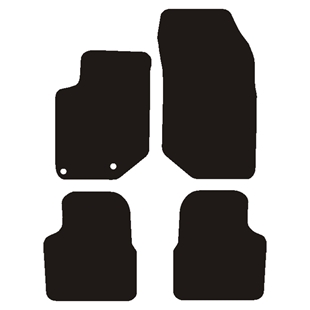 Velour måtter Peugeot 2008 2019 -