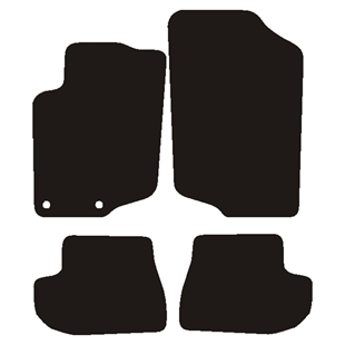Velour måtter Peugeot 207 CC 2006-2012