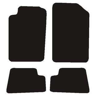 Velour måtter Peugeot 206 CC 2000-2008