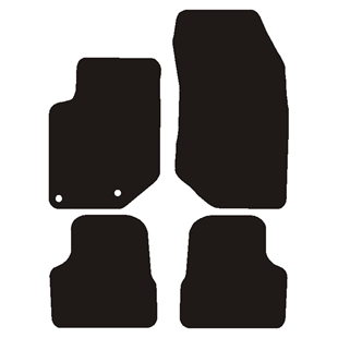 Velour måtter Peugeot 208 2019-