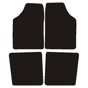 Velour måtter Renault Kangoo type KC/KW 1998-04/2007