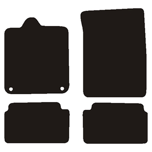 Velour måtter Renault Laguna III 2008-