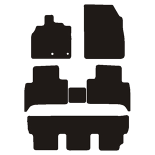 Velour måtter Renault Grand Scenic III 2009-17