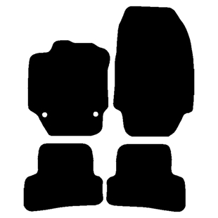 Velour måtter Renault Captur 2013 - 12/2019