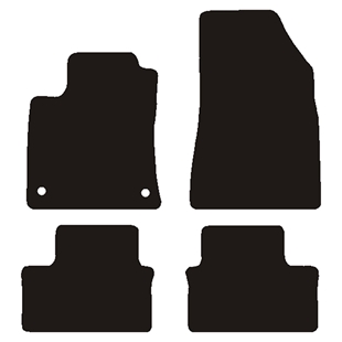 Velour måtter Renault Clio V 2019-