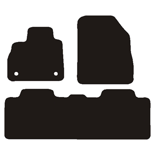 Velour måtter Renault Espace 10/2014-