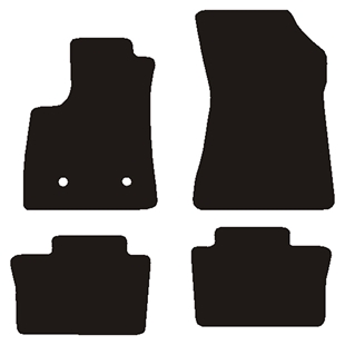 Velour måtter Renault Austral SUV 2022-