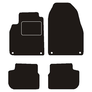 Velour måtter Saab 9-3 Sportscombi 2005-