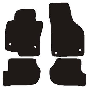 Velour måtter Seat Leon 2005-2011