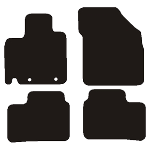 Velour måtter Suzuki Ignis 2017-